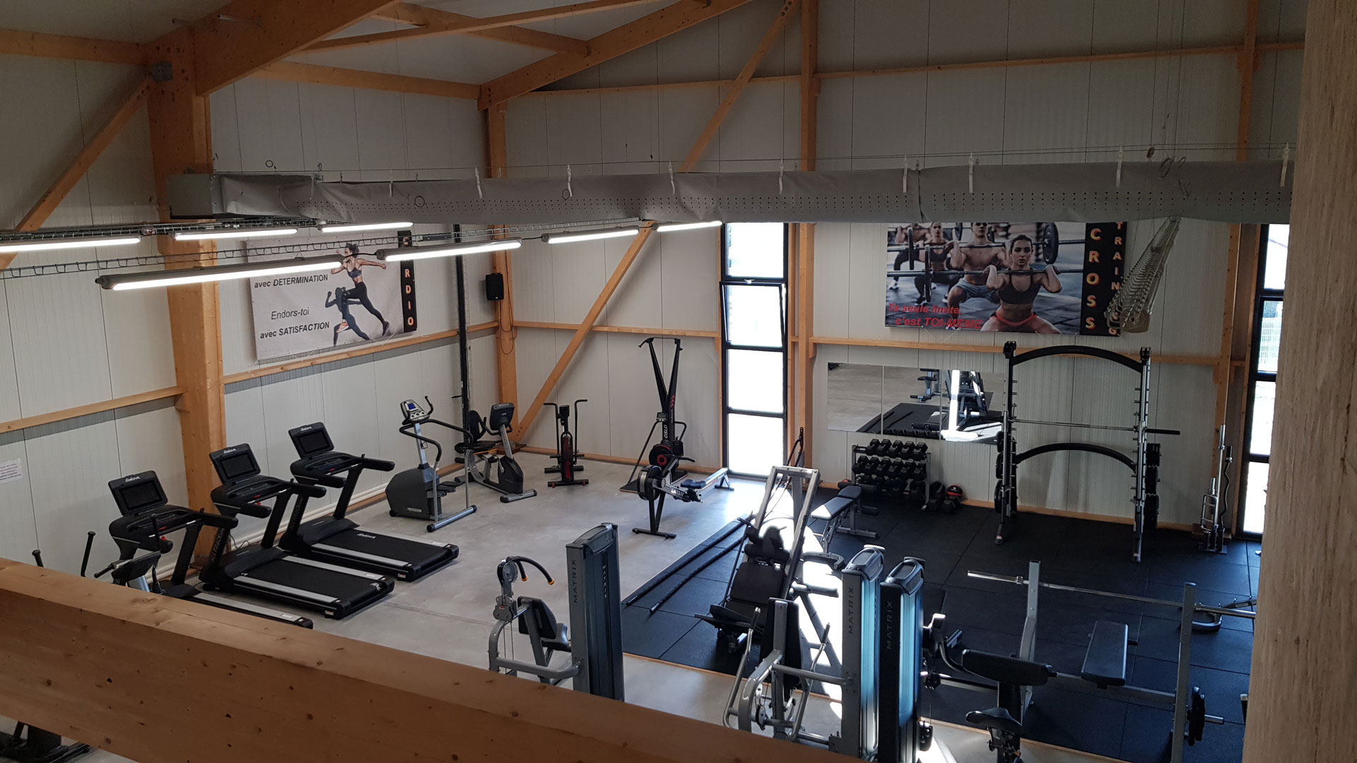 espace musculation - machines de sport