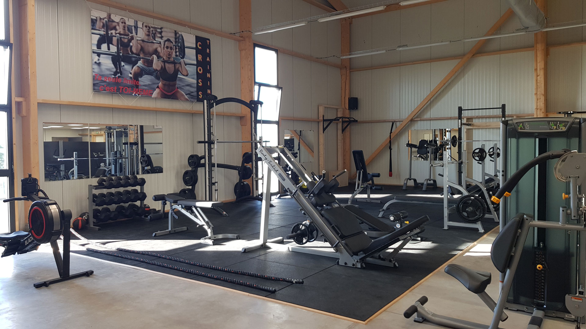 espace musculation - machines de sport