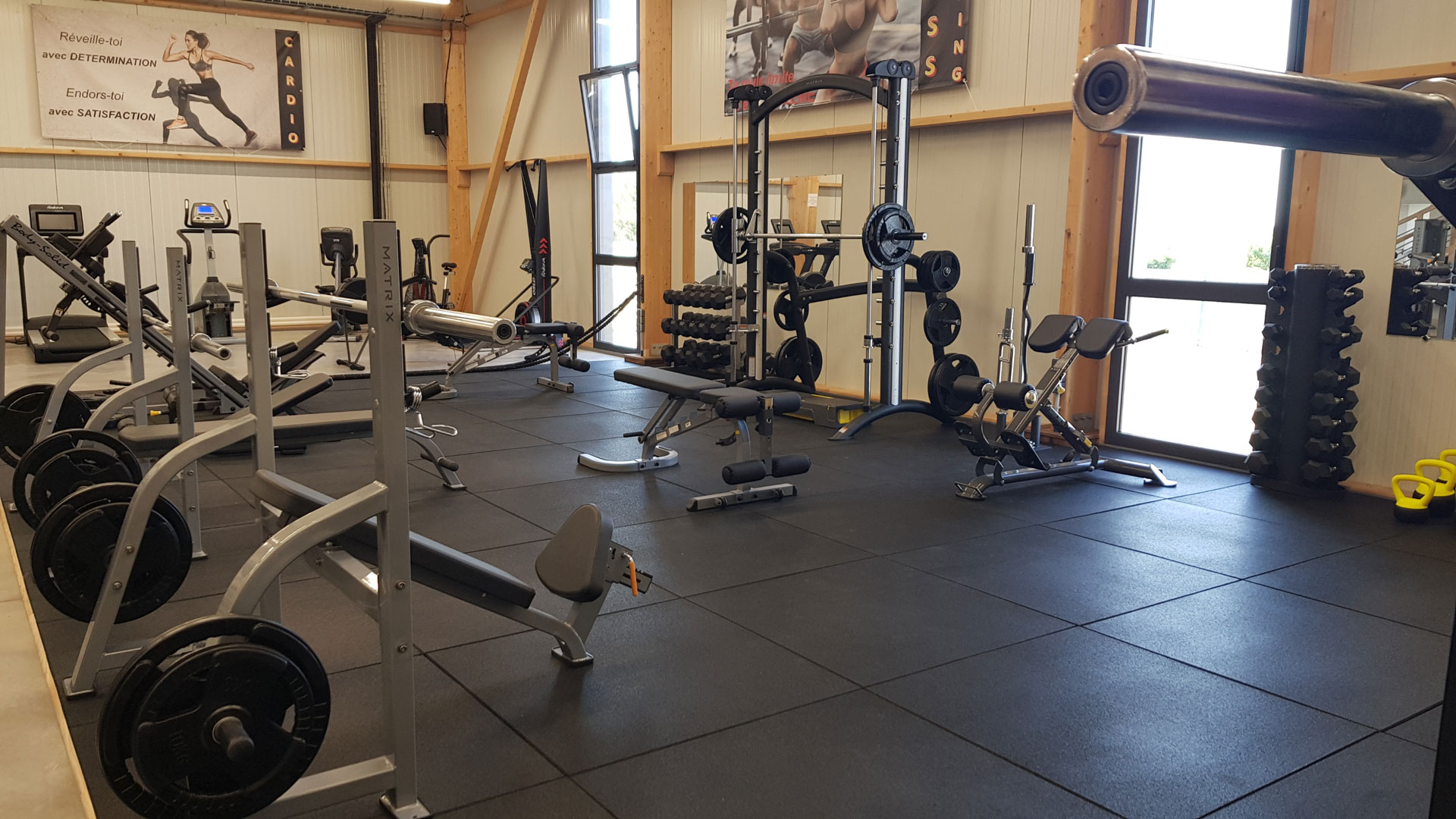 espace musculation - machines de sport