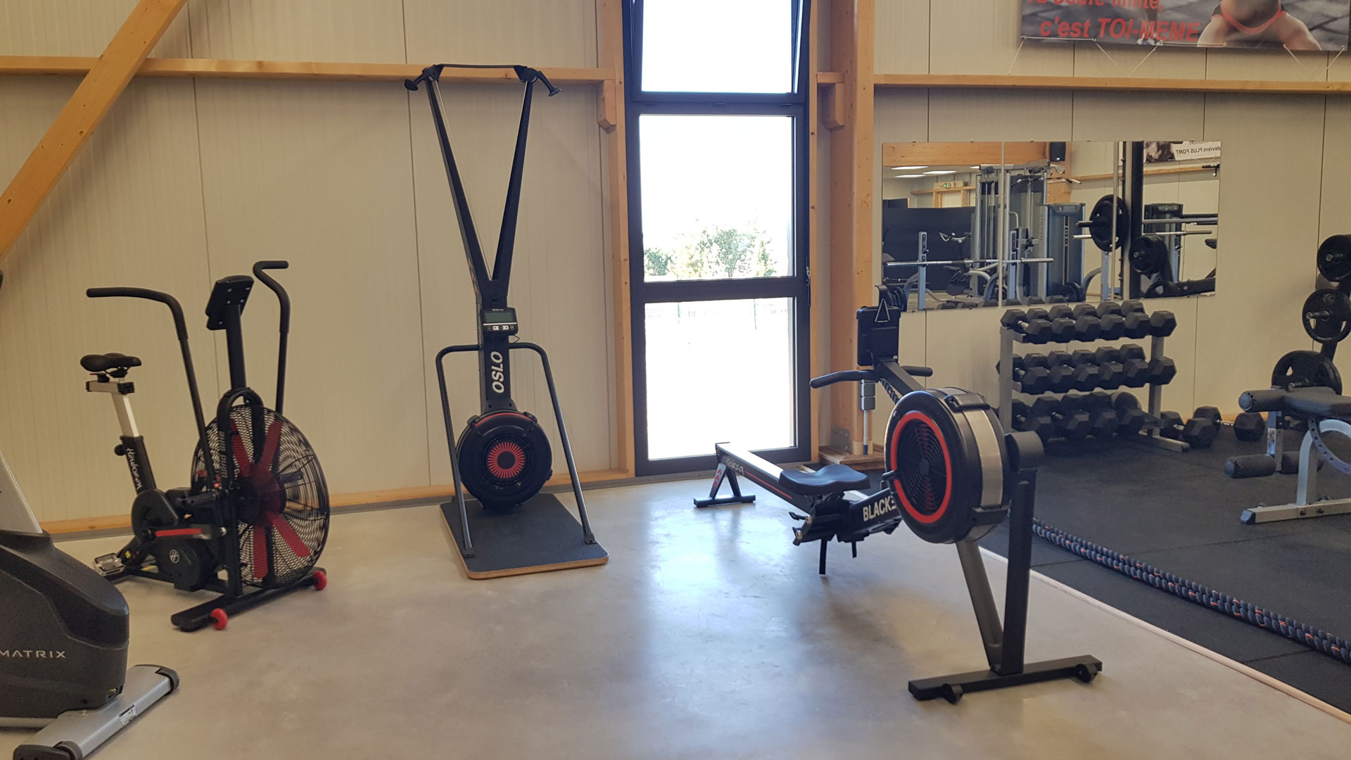 espace musculation - machines de sport