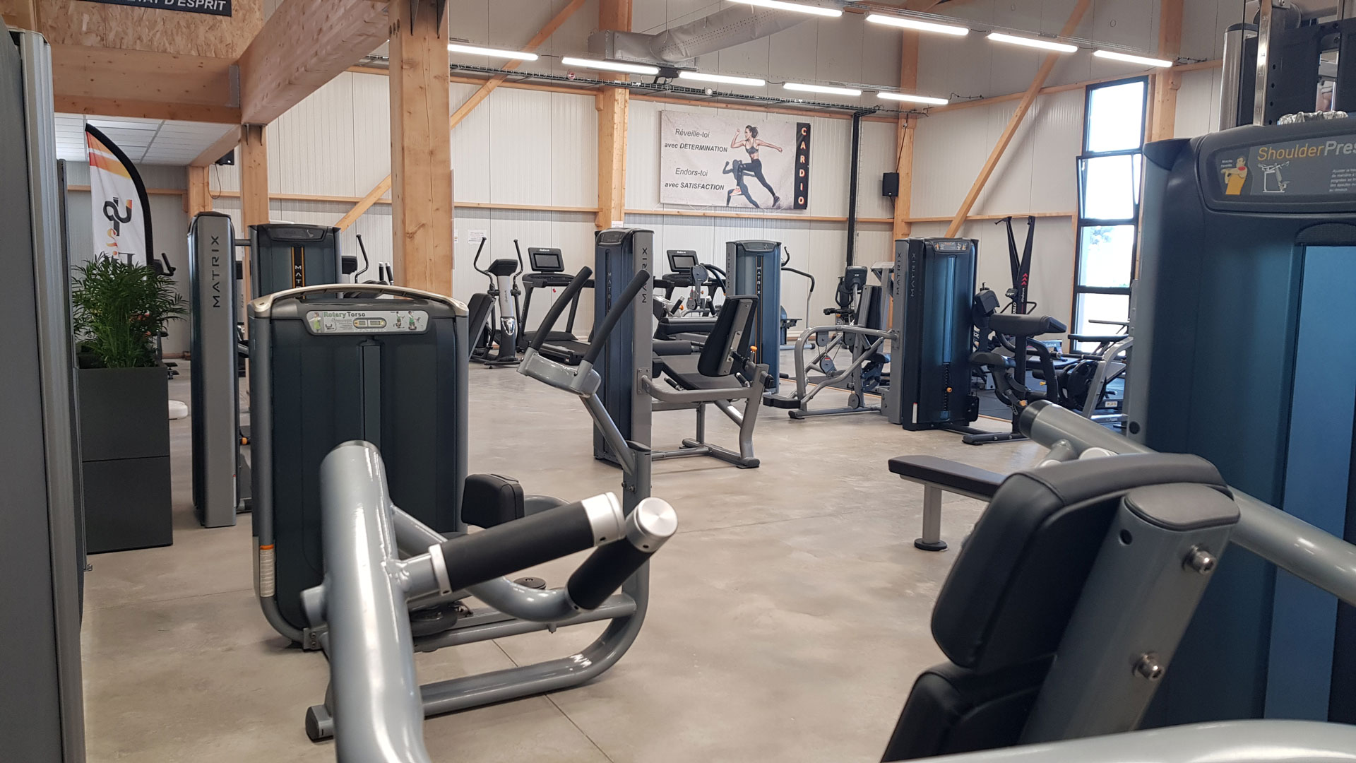 espace musculation - machines de sport