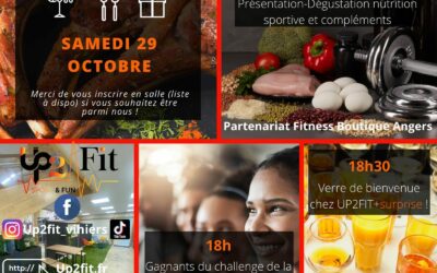 Verre de BIENVENUE et Nutrition Sportive